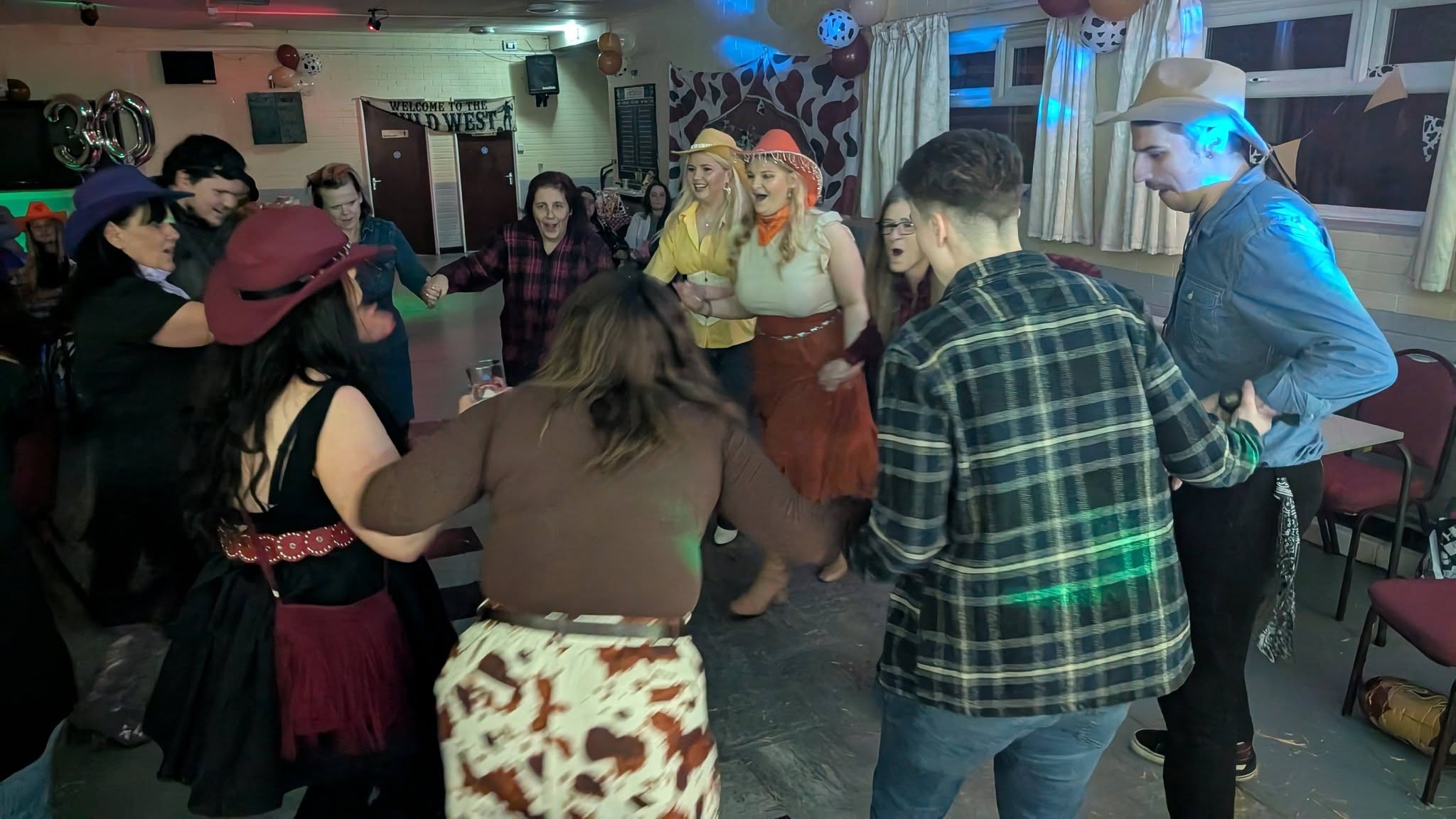 Dancefloor full at the Richmond Club, Hereford