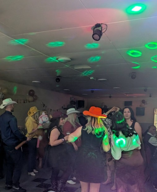 Busy dancefloor at the Richmond Club Hereford