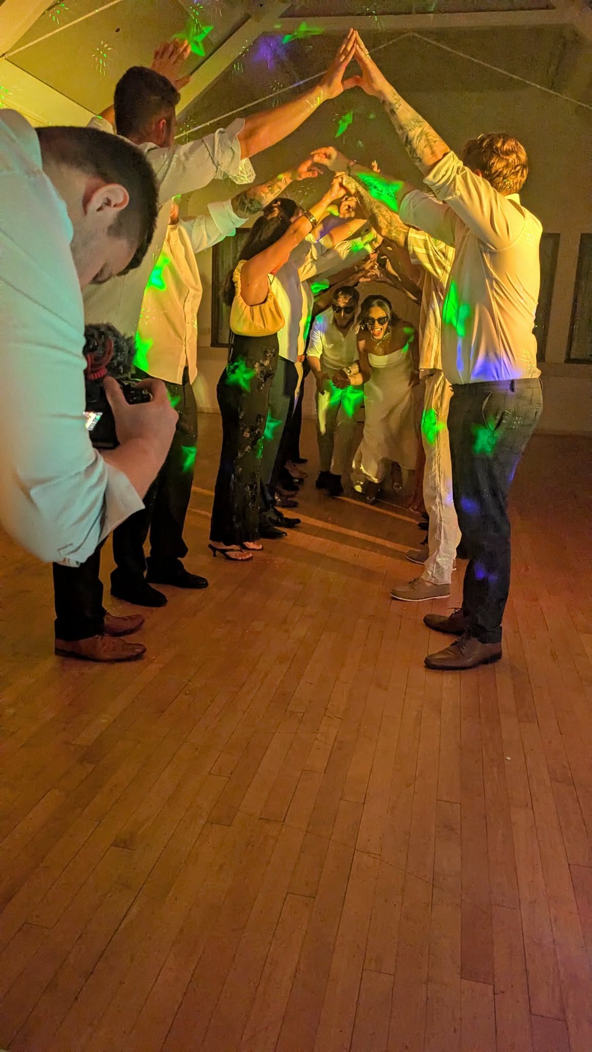 Mia and Mason's Engagement Party at Leigh and Bransford Memorial Hall, Malvern. Arch Dance